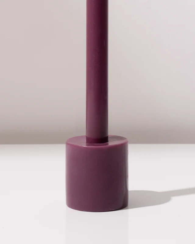 Jam Purple Wax Candle Holder