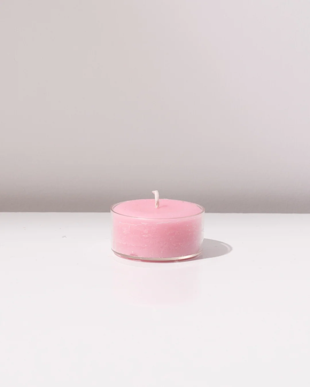 Petal Pink Tea Light Candles - 10 Pack