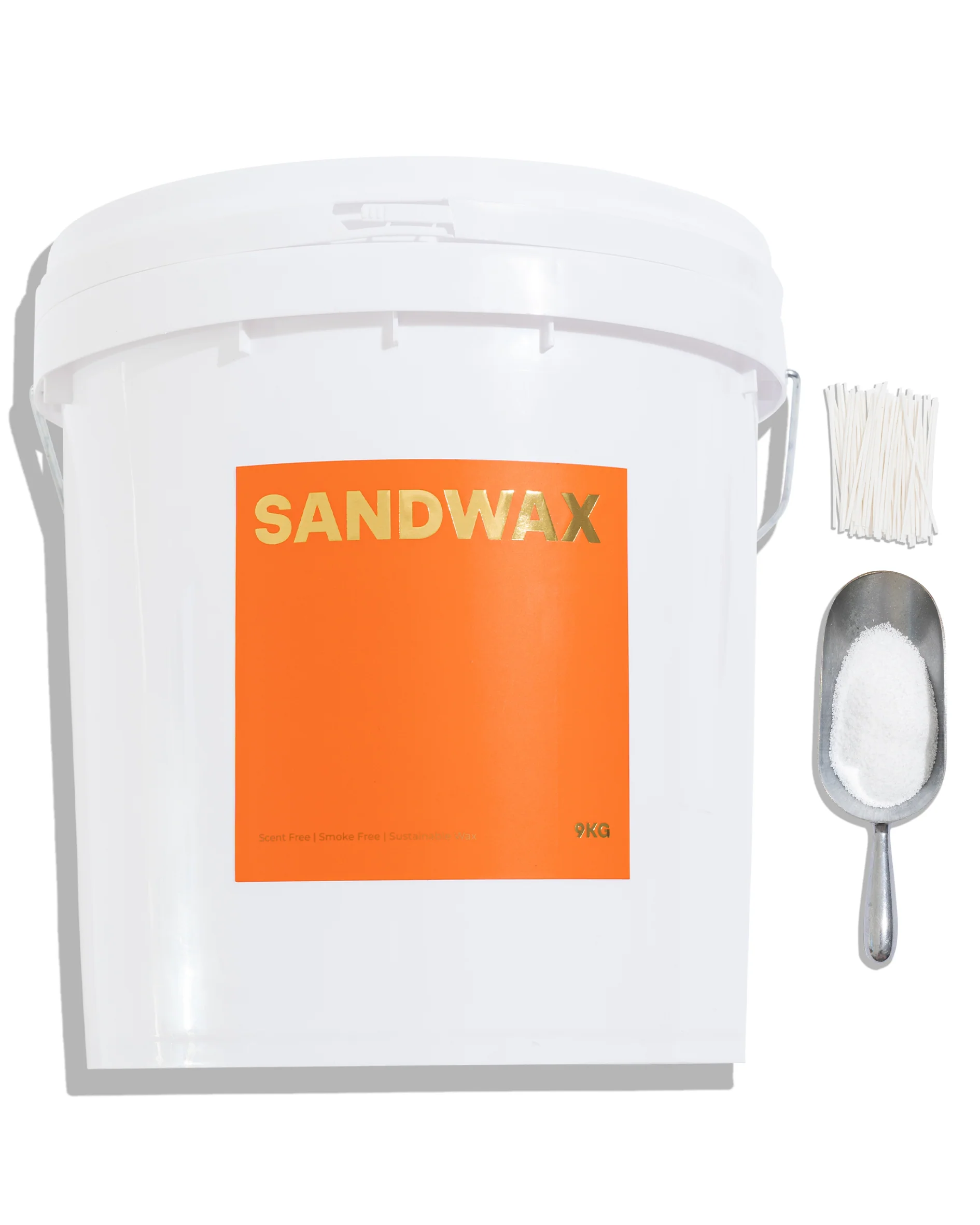 SANDWAX Candle Sand - White - Image 3