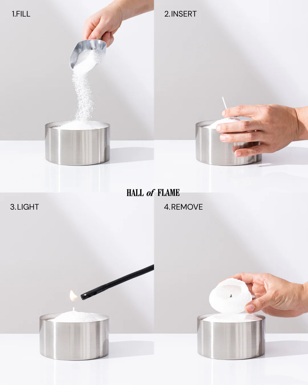 Sandwax Candle Refill 700g - Image 2